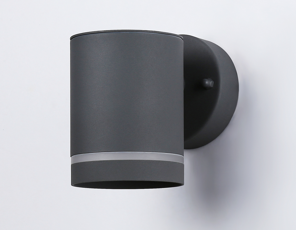 Светильник уличный настенный архитектурный ST3323 GR серый IP54 GX53 max 15W 110*85*125