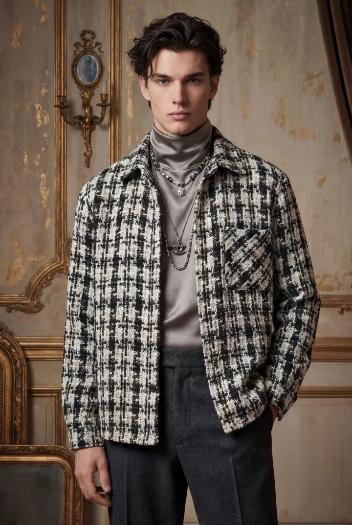 Плотная мужская рубашка «NORT»