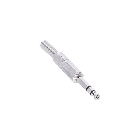 Adam Hall K3CJM3 - разъем TRS (jack) 6.3 mm stereo (М), металлический
