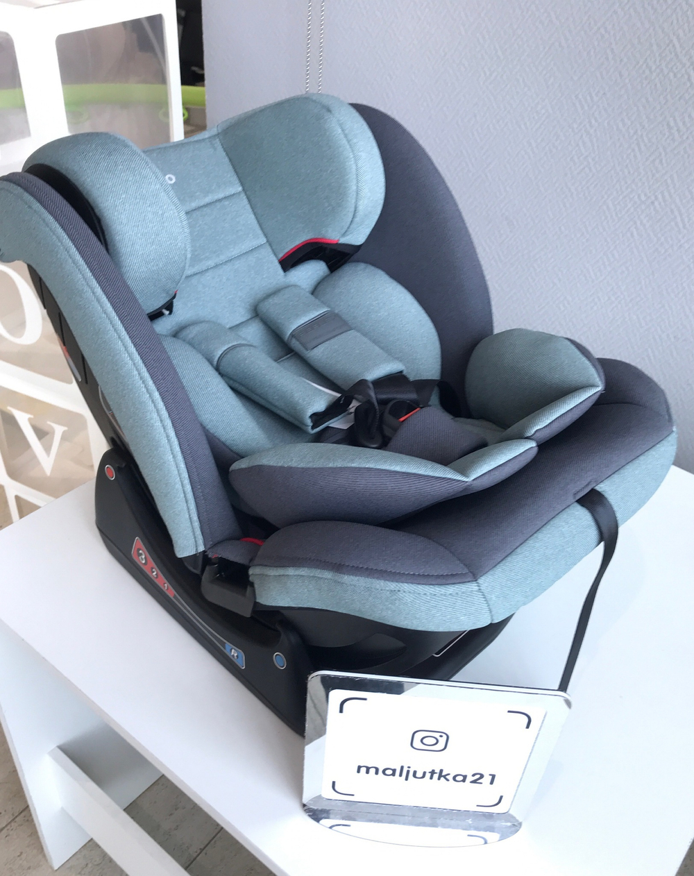 Автокресло REFLEX, AY913, группа 0+1+2+3 (0-36 кг), (Indigo) (зеленый-серый)