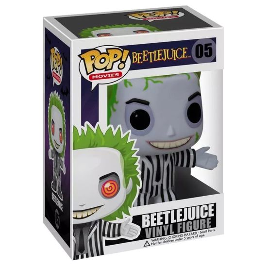 Фигурка Funko POP! Movies Beetlejuice (05) 2266 / Фигурка Фанко ПОП! по мотивам фэнтэзи-комедии режиссёра Тима Бёртона, Битлджус