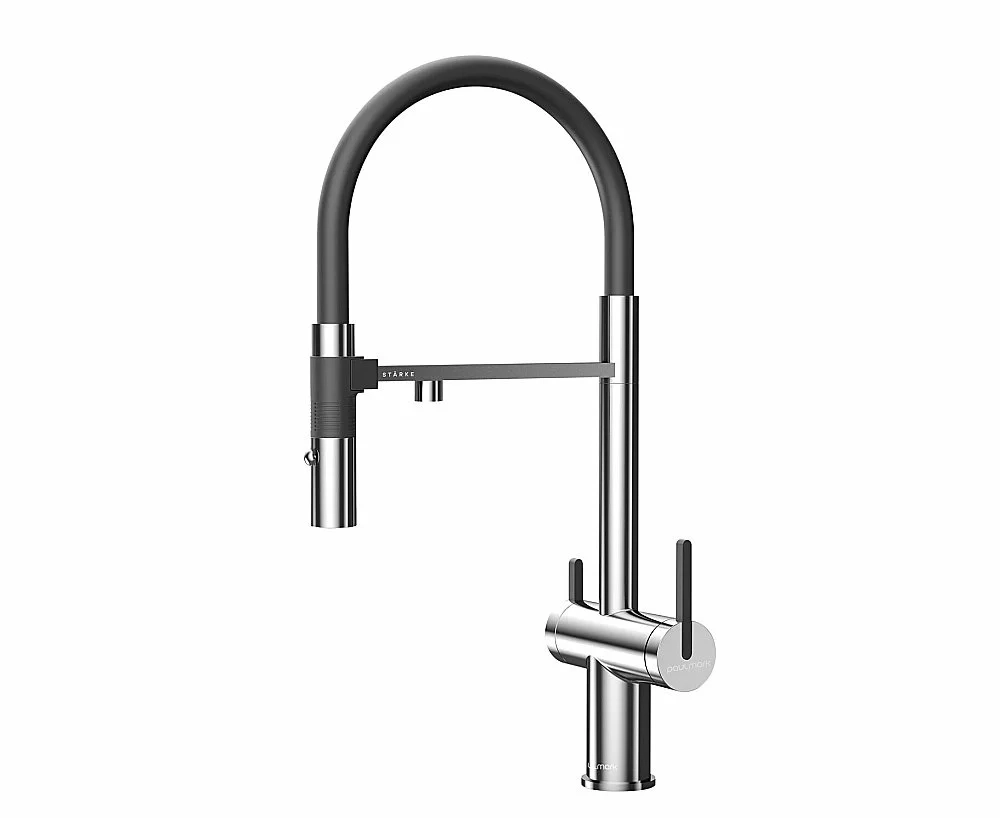 Смеситель для кухни Paulmark Gravity Gr213888-CR хром