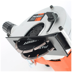 Штроборез PATRIOT AG 100, мощность 1700 Вт, для дисков диаметром 150 мм, кейс (130301101)