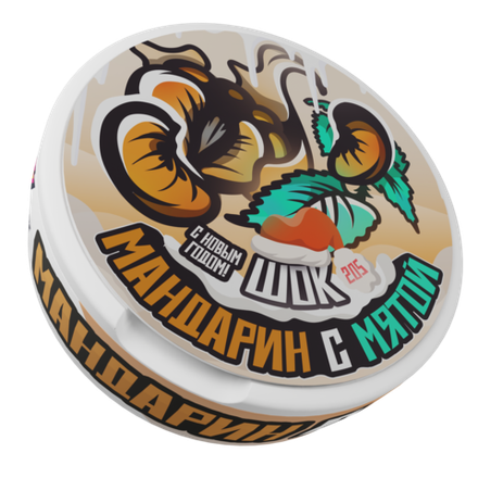 ШОК НГ МАНДАРИН С МЯТОЙ (205 МГ) - МАНДАРИН С МЯТОЙ