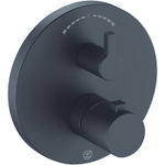 Смеситель для душа Kludi Nova Fonte Puristic внешняя часть, черный матовый (208303915)