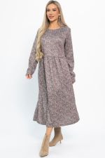 Платье Андреа (коричневое) П14852-25М LT Collection