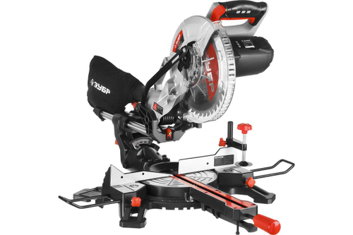 Торцовочная пила с протяжкой Зубр МАСТЕР 255 ЗПТ-255-1800 ПЛ