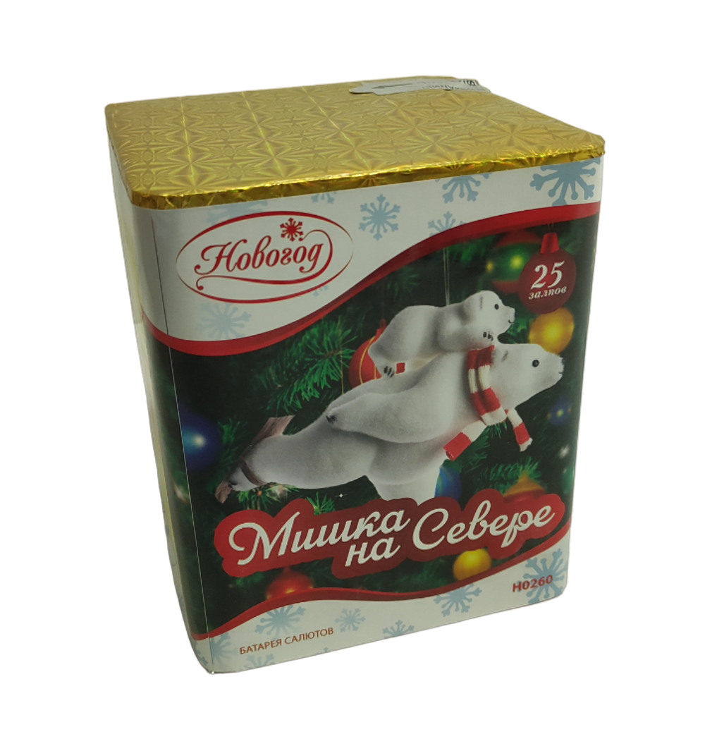 Салют "Мишка на севере" (25 залпов) H0260