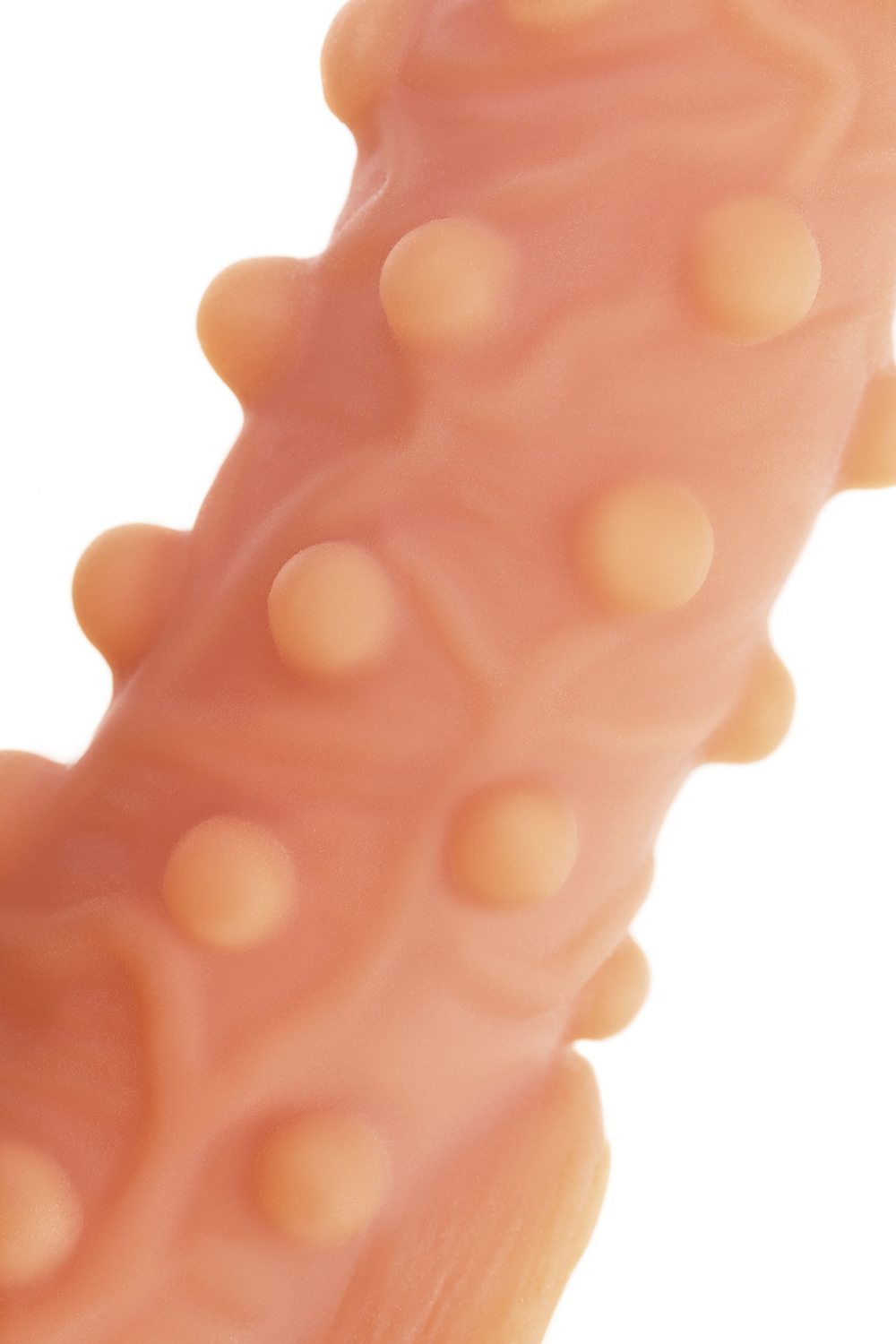 Насадка Kokos с дополнительной стимуляцией телесная 14 см