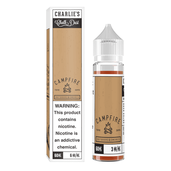 Купить Жидкость Charlie's Chalk Dust - Outdoors & Smores by Campfire (Original) 60 ml