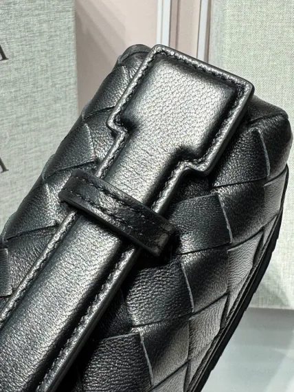 Косметичка Bottega Veneta Bang Bang черный