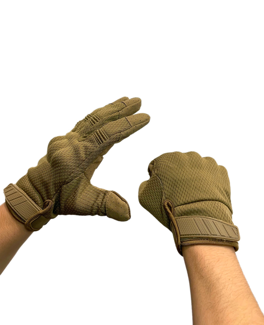 Перчатки Тактические (с перфорацией) Песок
