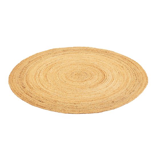 Ковер из джута круглый базовый из коллекции ethnic, 90см
