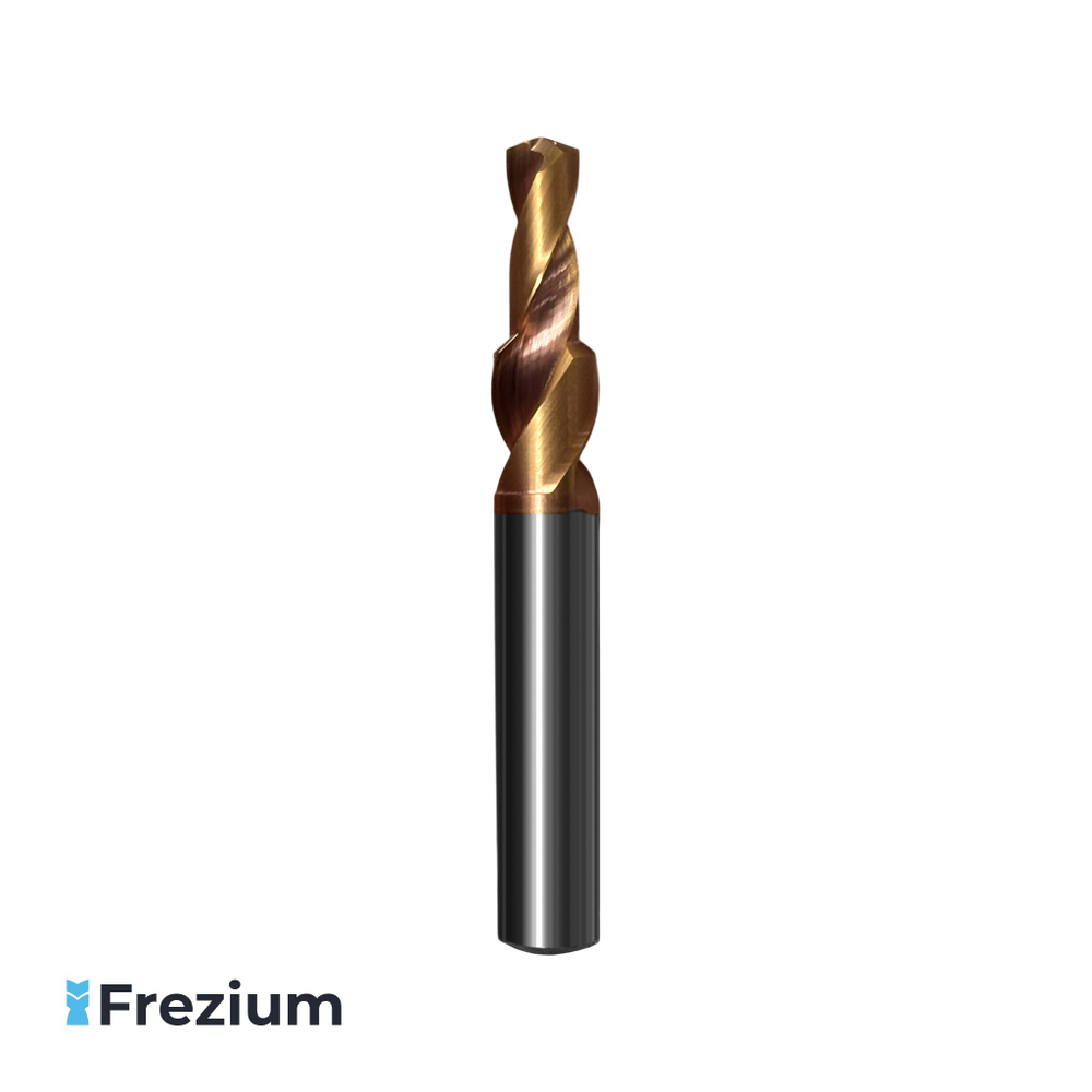 Сверло твердосплавное двухступенчатое по металлу с внутренним подводом под СОЖ "Sandvik Coromant" (6.8x10 мм; TM840.4-395433) Сверло твердосплавное двухступенчатое по металлу с внутренним подводом под СОЖ "Sandvik Coromant" (6.8x10 мм; TM840.4-395433)