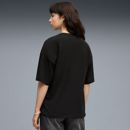 Футболка женская PUMA ESS GRAPHICS LEO LUXE Bedazzled Oversized Tee