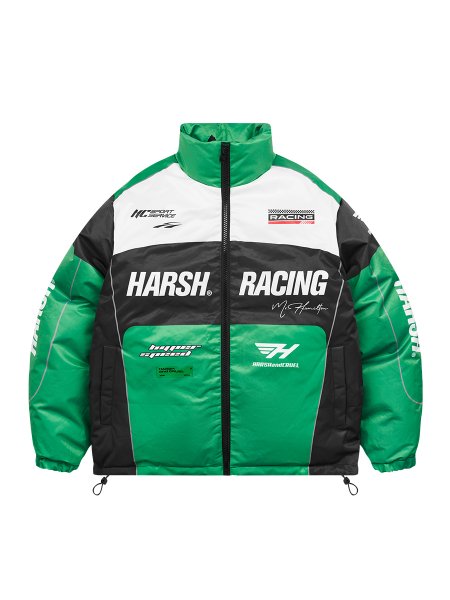 Пуховик HARSHandCRUEL "Racing" Puffer Jacket