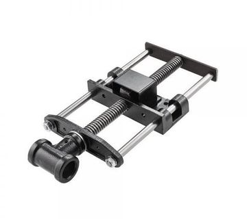 Винт для верст. тисков, с двумя направляющими, D24мм, 390/205мм, быстрозажимной