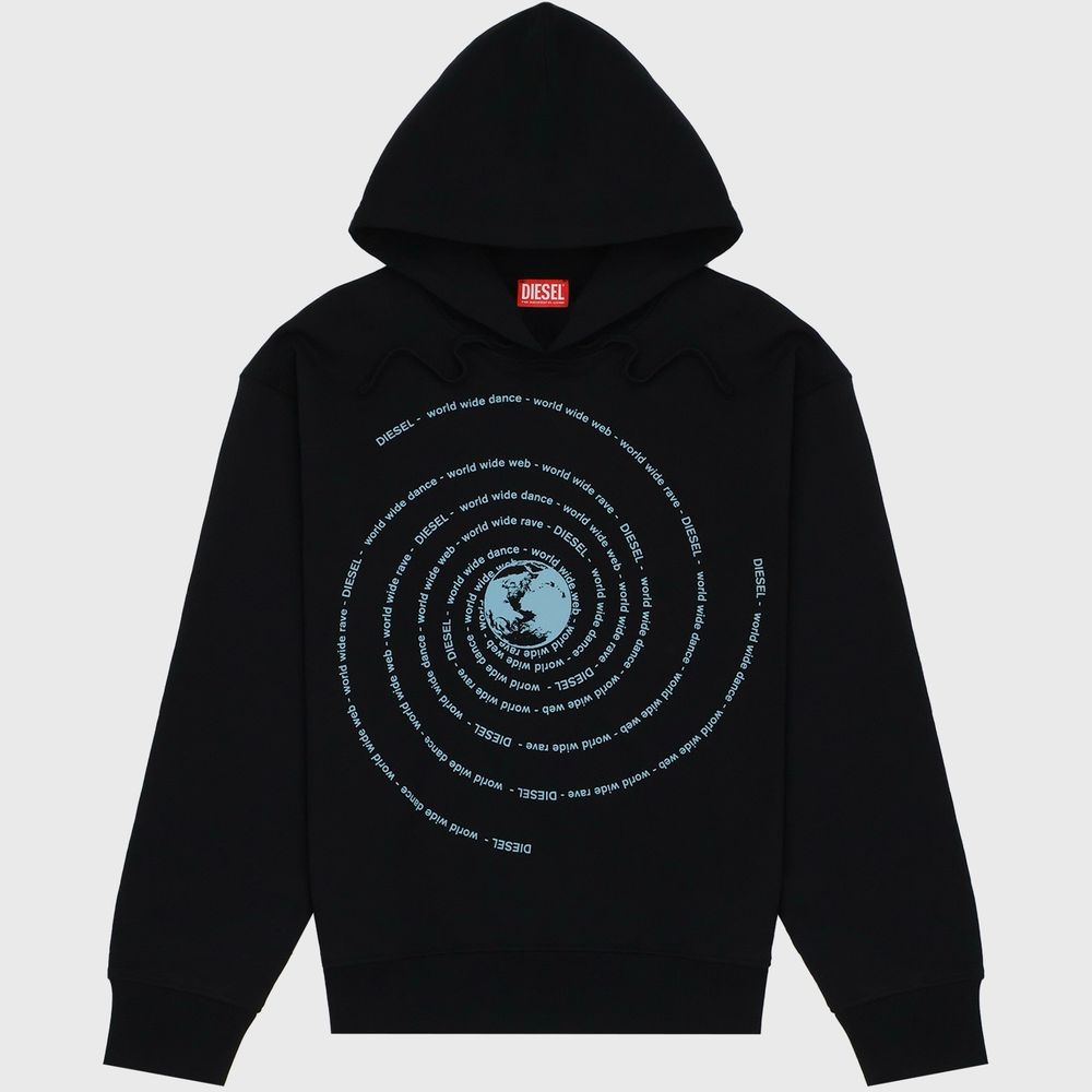 Худи Diesel F-MAXINNE-HOOD Black