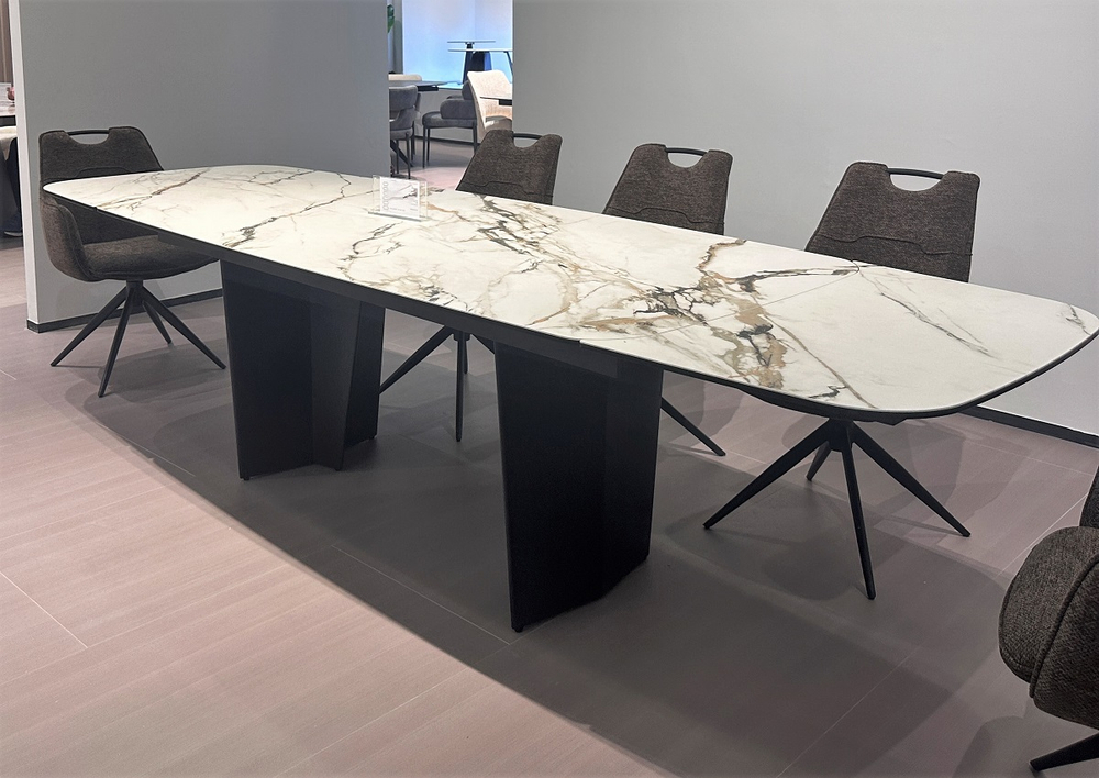 Стол М-City DISAUR Миккел (Mikkel) 200 Tl-188, Испанская керамика, Черный