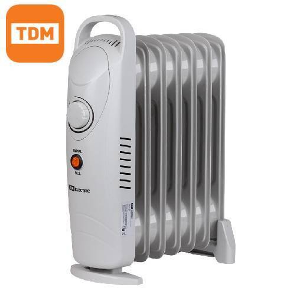 Масляный обогреватель без вентилятора 7 секций МИНИ 700Вт TDM SQ2501-0908