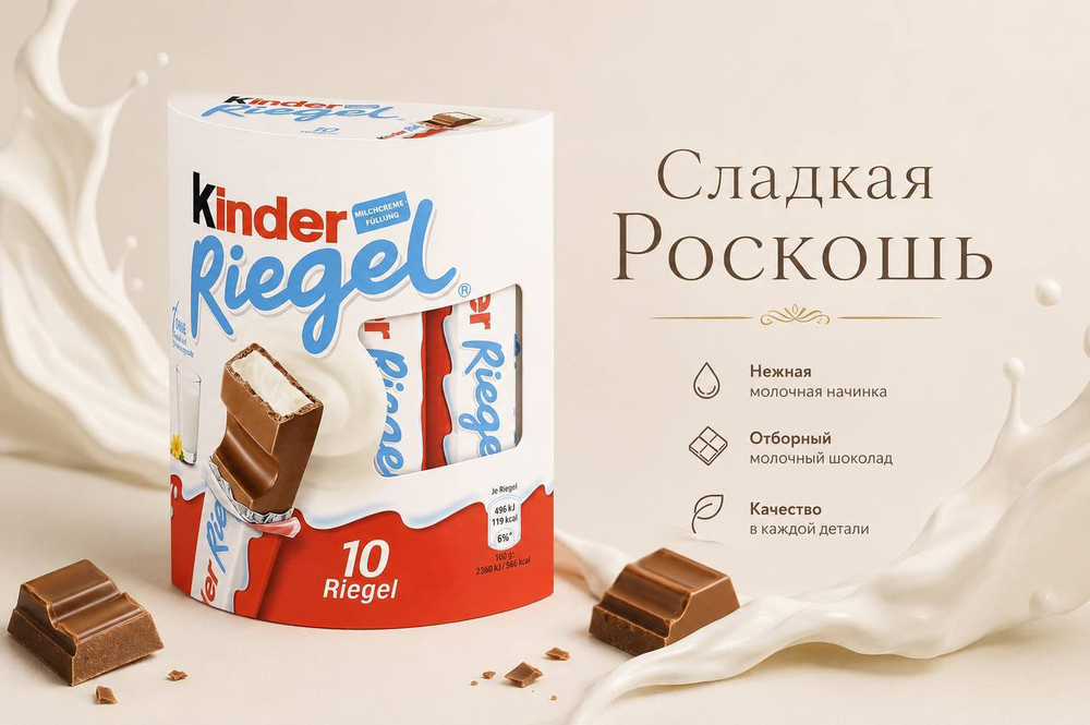Киндер -Риедле молочные конфеты