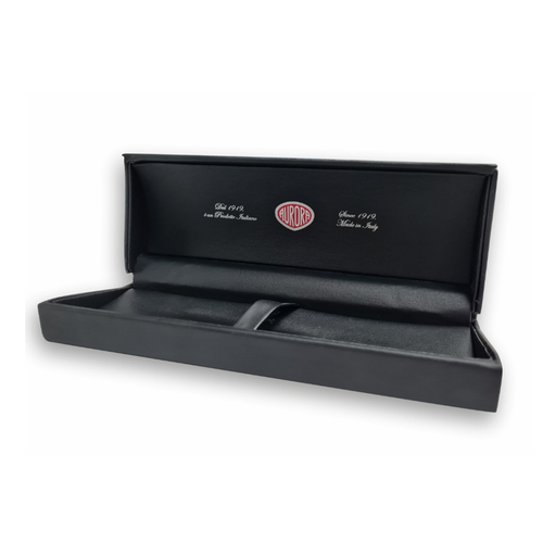 Ручка-роллер Aurora Ipsilon Argento Black Resin CT, в подарочной коробке