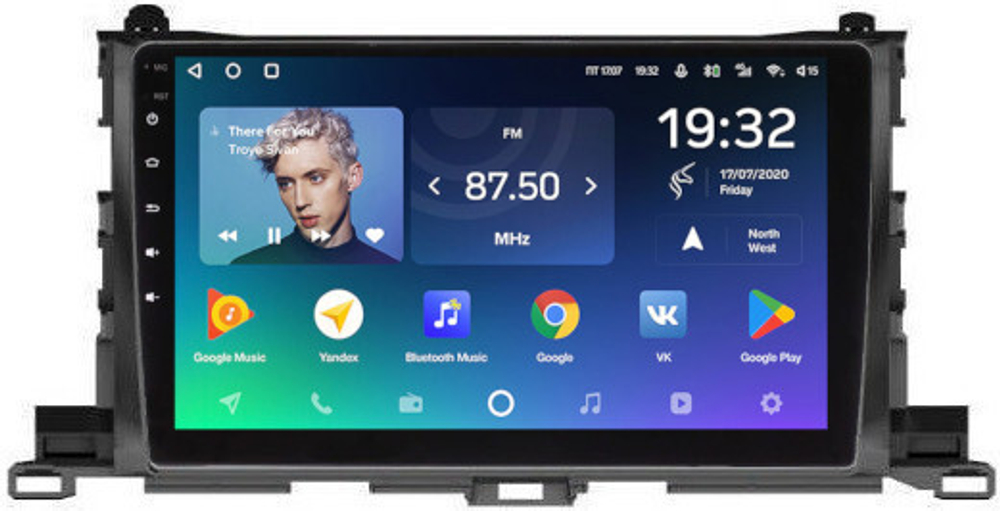 Магнитола для Toyota Highlander 3 U50 2013-2020 - Teyes SPRO+ Android 10, ТОП процессор, 4-64, SIM-слот