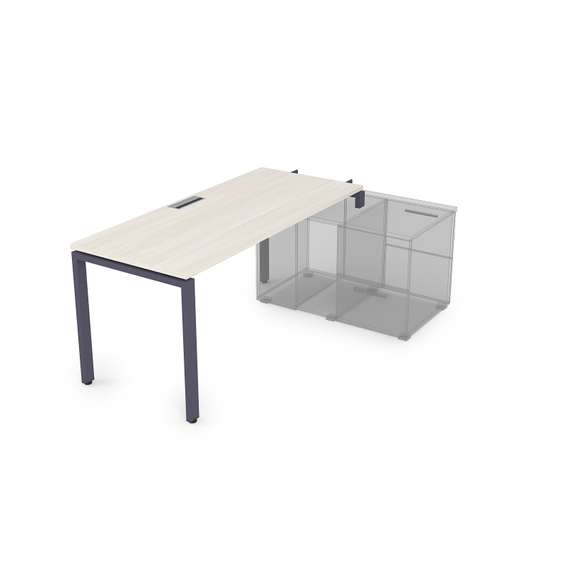 СТН-П.989 Стол системы БЕНЧ линейный три опоры, начальный (1400*800*750)