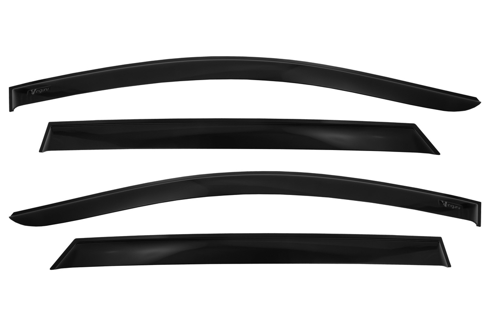 Дефлекторы окон Vinguru HYUNDAI Solaris 2010-2014, 2014-2017 , хб, AFV24111