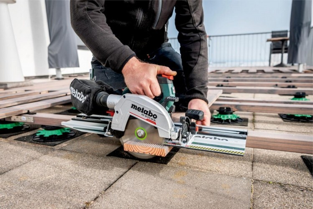 Пила циркулярная аккумуляторная METABO KS 18 LTX 66 BL 2х8.0 Ач 611866810