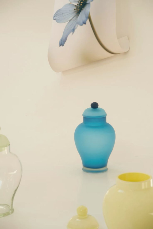 Ваза Prisakaru Ceramics Голубая лагуна