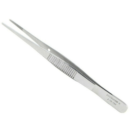 Пинцет анатомический глазной прямой 100х1 мм, J-16-131