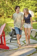 Портативный газовый гриль Napoleon TravelQ PRO 285X, 2 горелки, на складной подставке