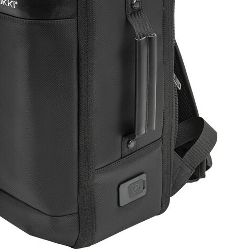 Рюкзак-сумка HEIKKI PRIORITY (ХЕЙКИ) с отделением для ноутбука, 2 отд., черный, 45x31x15 см, 272587