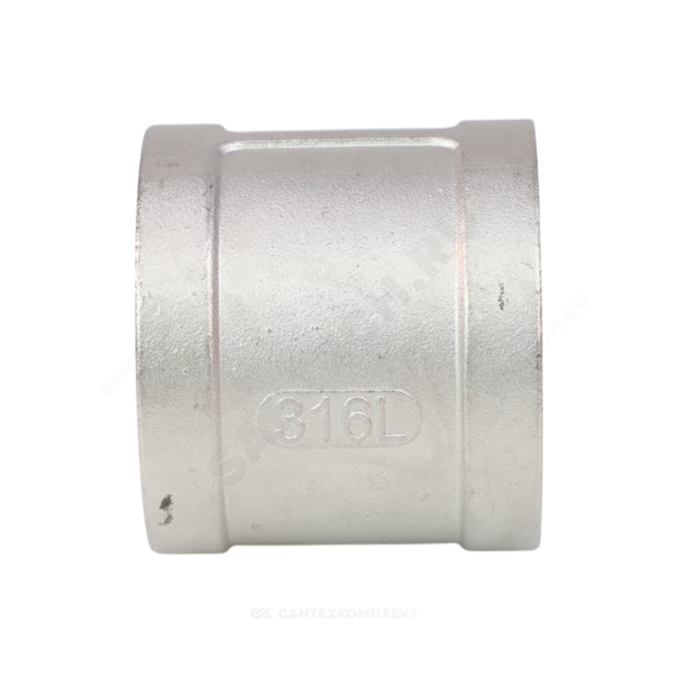 Муфта сталь нерж Ду 40 (1 1/2") ВР Benarmo