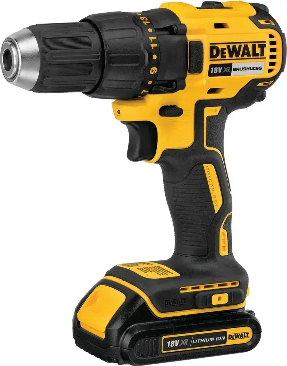 Дрель-шуруповерт DeWalt DCD777D2T-QW аккум. патрон:быстрозажимной (кейс в комплекте)