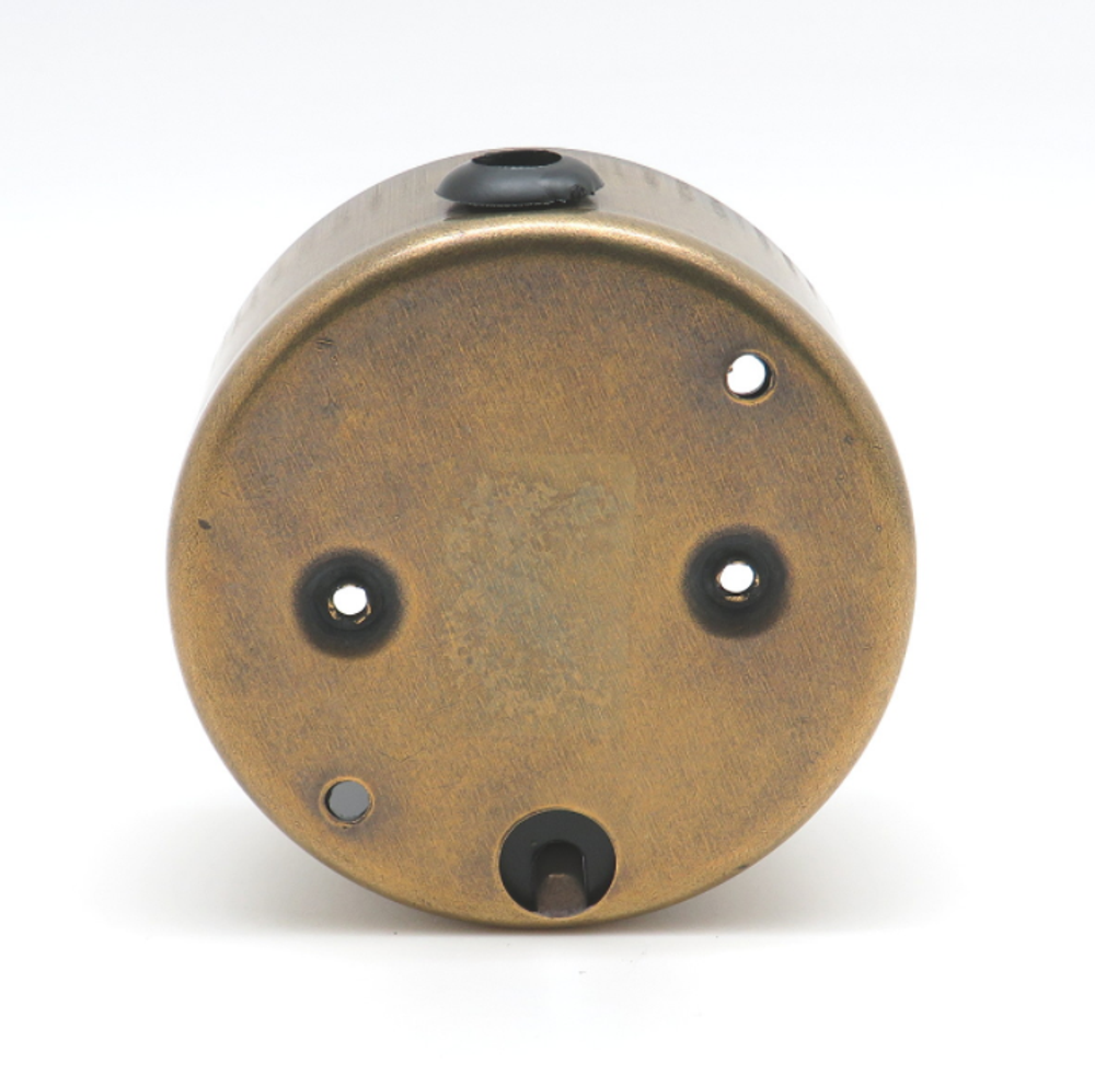 Переключатель (проходной) ретро тумблерый 2 кл. "Бронза" VINTAGE-BRASS 30402-1 / 2 группы света, проходной