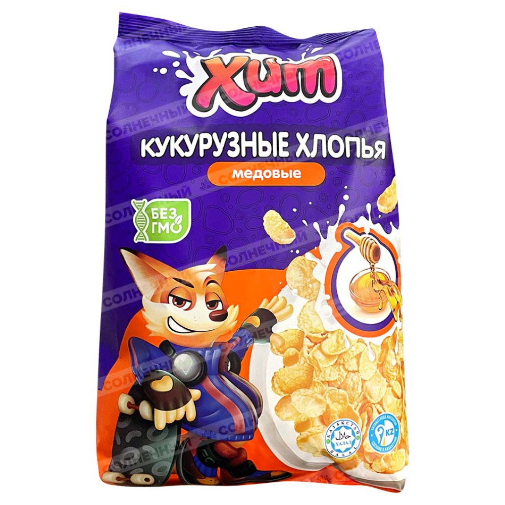 Завтрак Хит кукурузные хлопья медовые 150 гр