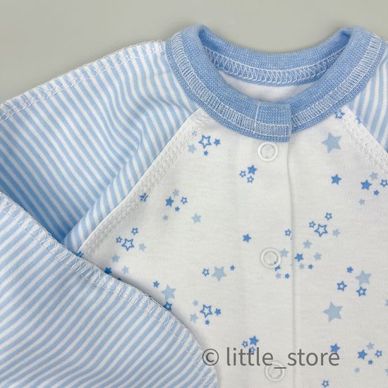 Комплект "Нежность" Голубые звезды