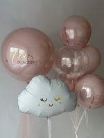 Воздушные шары на выписку для девочки №8724
