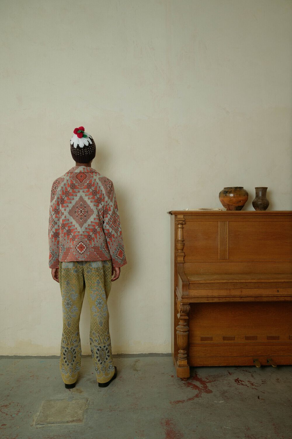 Куртка Soeurs с Расшитым Карманом / Criss-Cross Rose оранжевая