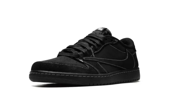 Premium Кроссовки Nike x Travis Scott Air Jordan 1 Low "Black Phantom"
