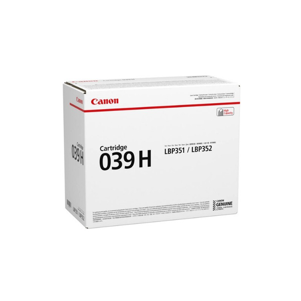 Картридж CANON 039H BK для i-SENSYS LBP351x/LBP352x (25K)