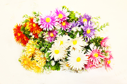 Букет Астры пластик