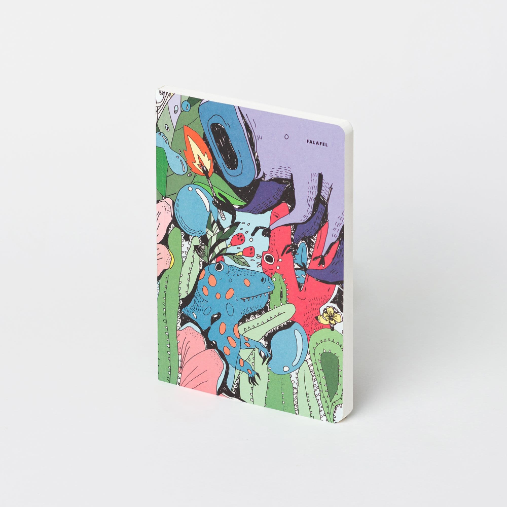Блокнот в точку Falafel Acid Garden A5
