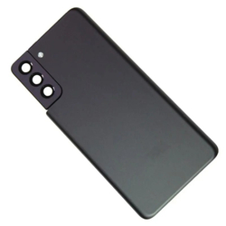 Задняя крышка для Samsung Galaxy S21+ (G996B) Черный - Премиум