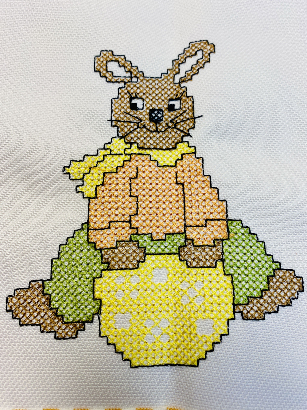 Наволочка декоративная с вышивкой (Германия) 40х40см