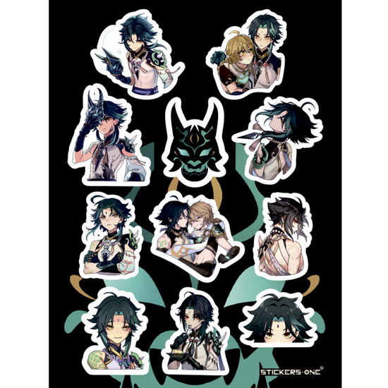 Стикерпак Xiao Genshin