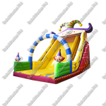 Надувной батут-горка "Шут", 10*5*9 м