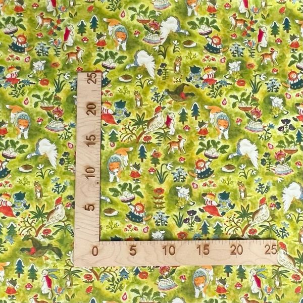 ЛЕСНАЯ ВЕЧЕРИНКА, 100% хлопок Handmade Fabrics 5